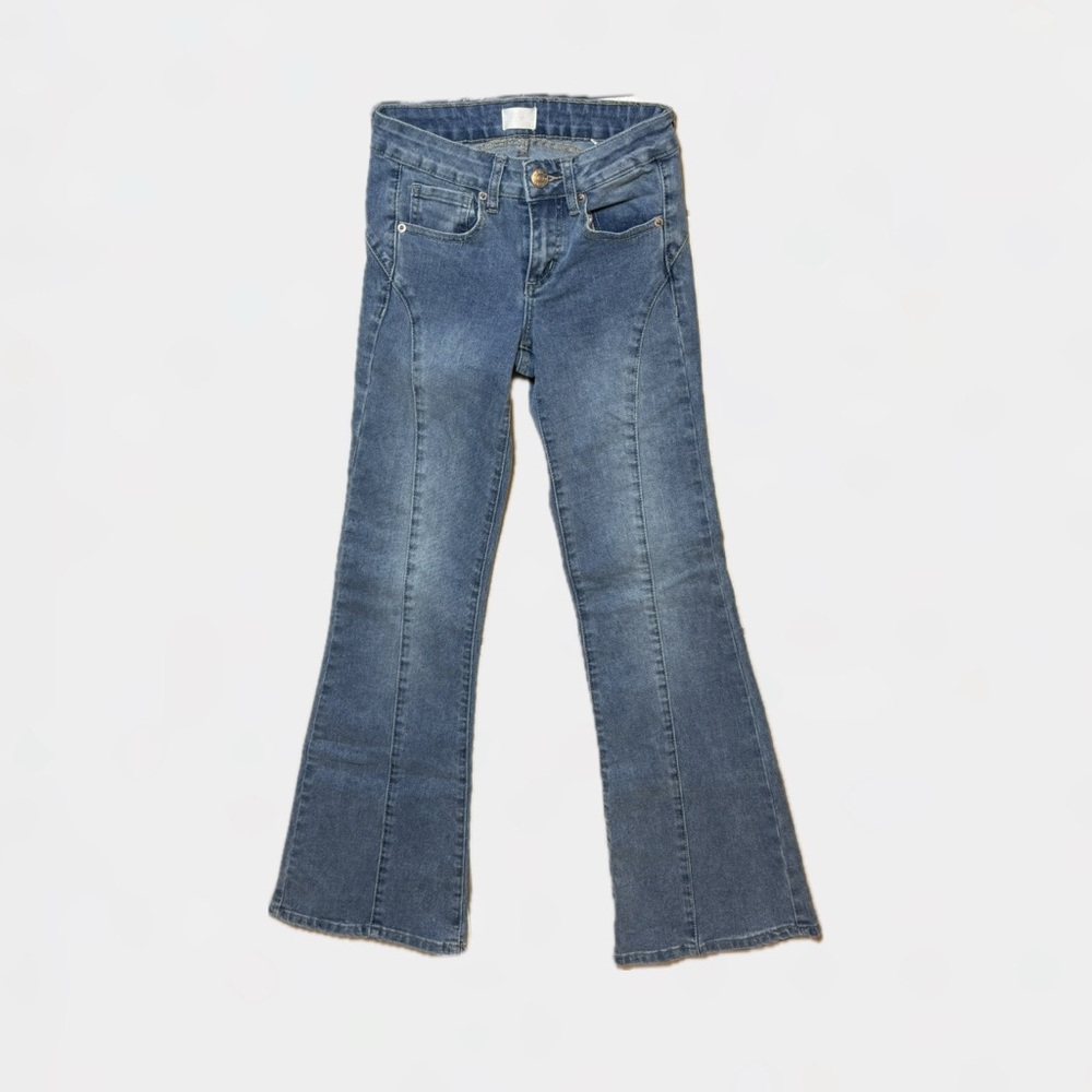 Women's Boot Cut Jeans - Blue